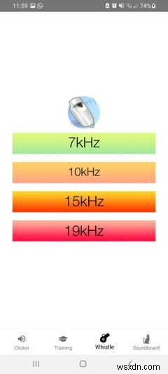 5 Android용 개 호루라기 및 리모콘 훈련 앱