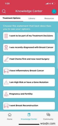 유방암 환자를 지원하는 최고의 앱 5개 