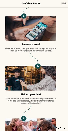 투고 앱으로 어떻게 음식을 더 저렴하게 살 수 있습니까? 