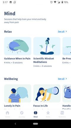 만성 통증 관리에 도움이 되는 4가지 최고의 앱