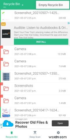 삭제된 파일을 복구하는 5가지 Android 앱