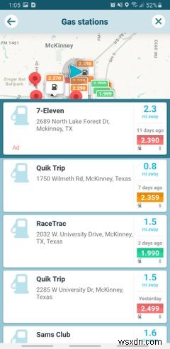 저렴한 주유소를 찾는 데 도움이 되는 6가지 최고의 앱