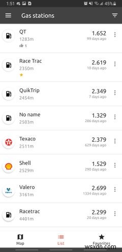 저렴한 주유소를 찾는 데 도움이 되는 6가지 최고의 앱