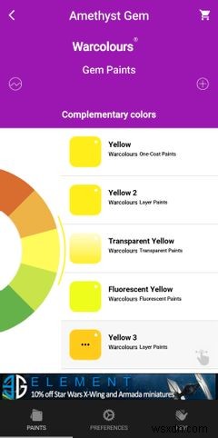 미니어처 컬렉션을 색칠하고 계획하는 4가지 모바일 앱