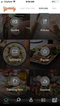 초보자에게 요리하는 법을 가르치는 10가지 모바일 앱