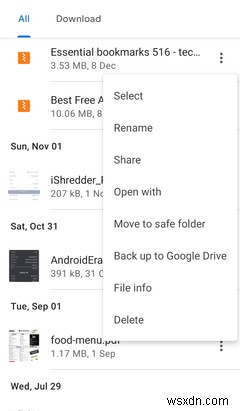 Files by Google 앱의 8가지 놀라운 용도