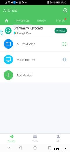 AirDrop의 7가지 최고의 Android 대안