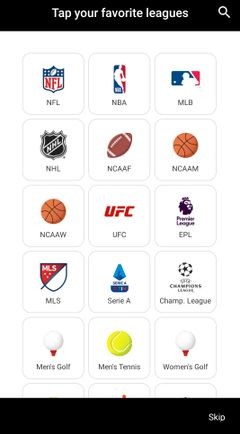 Android용 최고의 스포츠 스코어 앱 6개