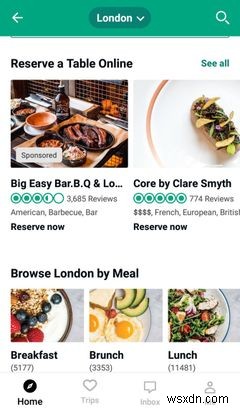 식사 장소를 결정하는 데 도움이 되는 6가지 최고의 레스토랑 선택 앱