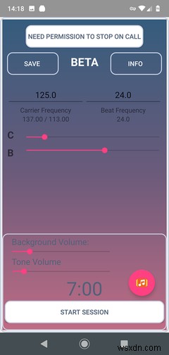 Android용 최고의 바이노럴 비트 앱 8개 