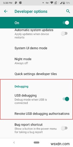 루트가 없는 강력한 기능을 위한 6가지 Android ADB 앱 