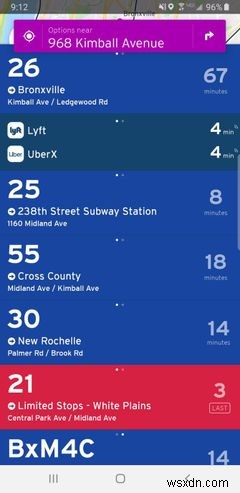정시에 도착하는 데 도움이 되는 7가지 대중교통 추적기 앱