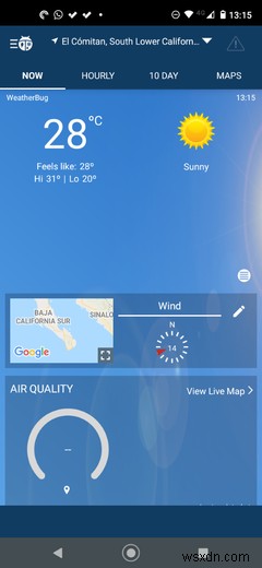 Android용 최고의 날씨 앱 9개
