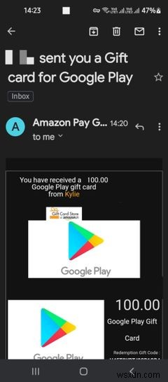 Google Play 프로모션 코드 및 기프트 카드 사용 방법 