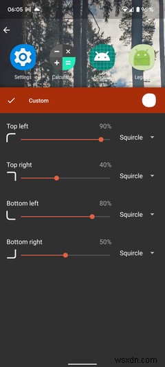 Android 12에서 앱 아이콘 모양을 변경하는 방법