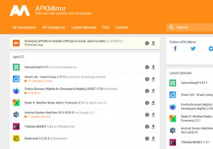 안전한 Android APK 다운로드를 위한 7가지 최고의 사이트