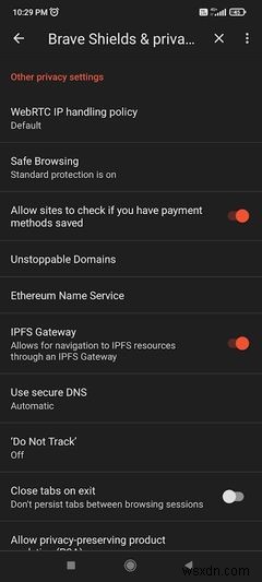 Brave 대 DuckDuckGo:Android를 위한 최고의 개인 정보 보호 브라우저는 무엇입니까?