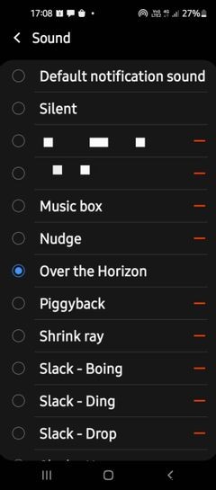 Android 휴대전화에서 각 앱의 알림 소리를 변경하는 방법 