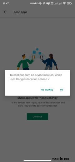 Nearby Share를 사용하여 Android에 설치된 앱을 공유하는 방법 
