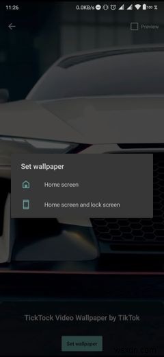 TikTok 비디오를 Android에서 라이브 배경화면으로 사용하는 방법