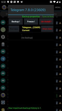Android에서 Telegram 비밀 채팅을 이동하거나 백업하는 방법
