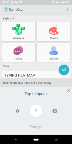 Android의 Speech-to-Text로 손의 여유를 즐기세요