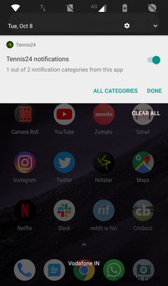 Android의 모든 앱에서 알림을 비활성화하는 방법