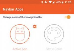 루트가 없는 Android에서 컬러 탐색 모음을 얻는 방법 