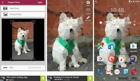 아름다운 추상 안드로이드 월페이퍼를 만들기 위한 7가지 최고의 앱 