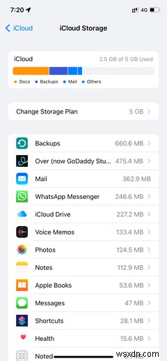 iPhone 백업 크기를 줄여 iCloud 공간을 확보하는 방법