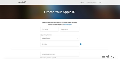 모든 기기에서 새 Apple ID 계정을 만드는 방법