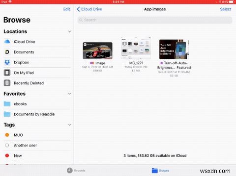 iPhone 및 iPad에서 iOS 11s 새 파일 앱을 사용하는 방법