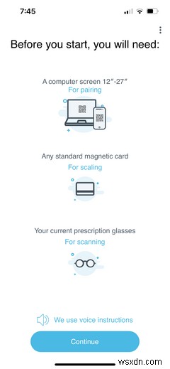 처방전을 확인하고 완벽한 안경을 얻을 수 있는 7가지 iPhone 앱