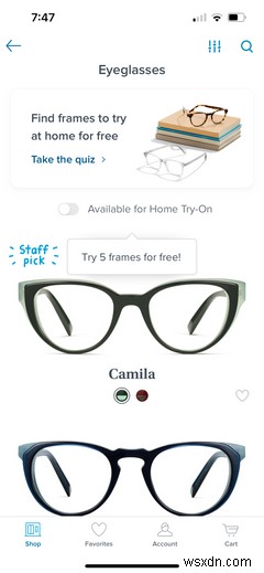 처방전을 확인하고 완벽한 안경을 얻을 수 있는 7가지 iPhone 앱