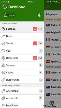 iPhone에서 스포츠 점수를 확인하기 위한 7가지 최고의 앱