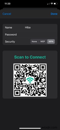 iPhone과 Wi-Fi 네트워크를 공유하기 위한 QR 코드를 만드는 2가지 방법 