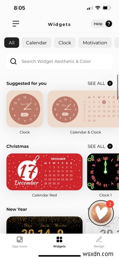 iPhone 홈 화면 디자인을 사용자 지정하는 9가지 놀라운 앱 