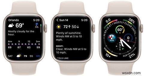 최고의 Apple Watch 날씨 앱 8개