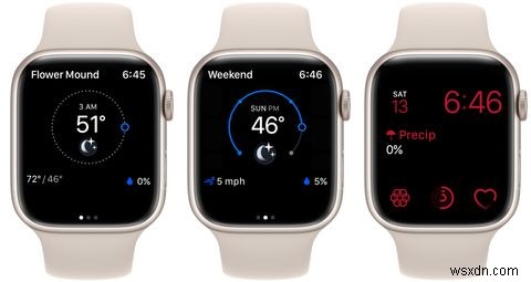 최고의 Apple Watch 날씨 앱 8개