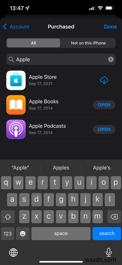 App Store에서 Apple의 자체 앱을 평가할 수 있습니다. 방법은 다음과 같습니다.
