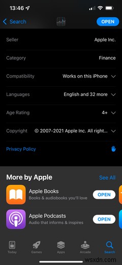 App Store에서 Apple의 자체 앱을 평가할 수 있습니다. 방법은 다음과 같습니다.