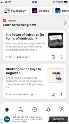 iPhone에서 심리학 학습을 위한 8가지 최고의 앱