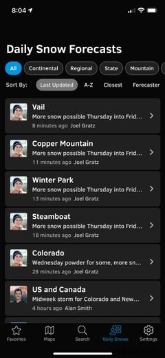 모든 스키어와 스노보더에게 필요한 8가지 iPhone 앱