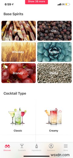 훌륭한 음료를 만들기 위한 6가지 iPhone Mixology 앱