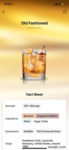 훌륭한 음료를 만들기 위한 6가지 iPhone Mixology 앱
