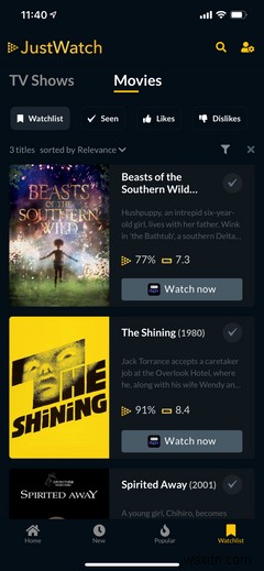 영화 및 TV 프로그램을 추적하는 최고의 iPhone 앱 10개