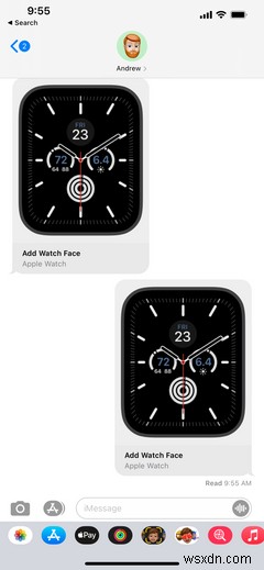 새로운 Apple Watch 페이스를 찾고, 공유하고, 다운로드하는 방법