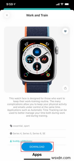 새로운 Apple Watch 페이스를 찾고, 공유하고, 다운로드하는 방법