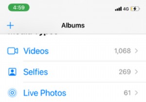 iPhone 또는 iPad에서 앨범 및 폴더로 사진을 정리하는 방법