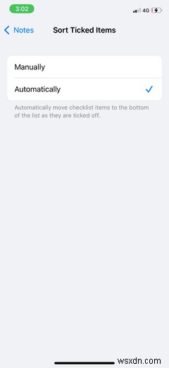 Apple Notes 앱에서 체크리스트를 사용하는 방법은 다음과 같습니다. 